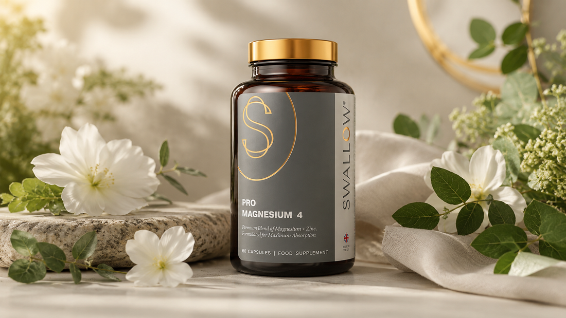 Swallow Pro Magnesium 4: The Award-Winning Magnesium Complex Recognised by BBC Good Food and the Nourish Awards